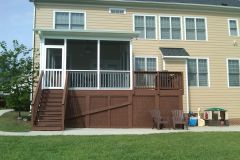 The Two Phase Build Process of Adding a Screened Porch or Deck to your Home