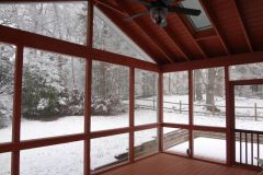Making the Most of a Screened-In Porch This Winter