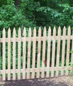 "Thin Cut" Gothic Picket Fence