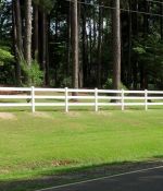 Vinyl Post and Rail Fencing Fabrication