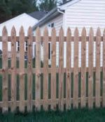 Gothic Picket Fence