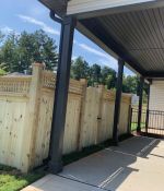 <p>After the privacy fence was added.</p>
